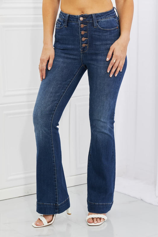 Judy Blue Olivia High Waisted Flare Jeans