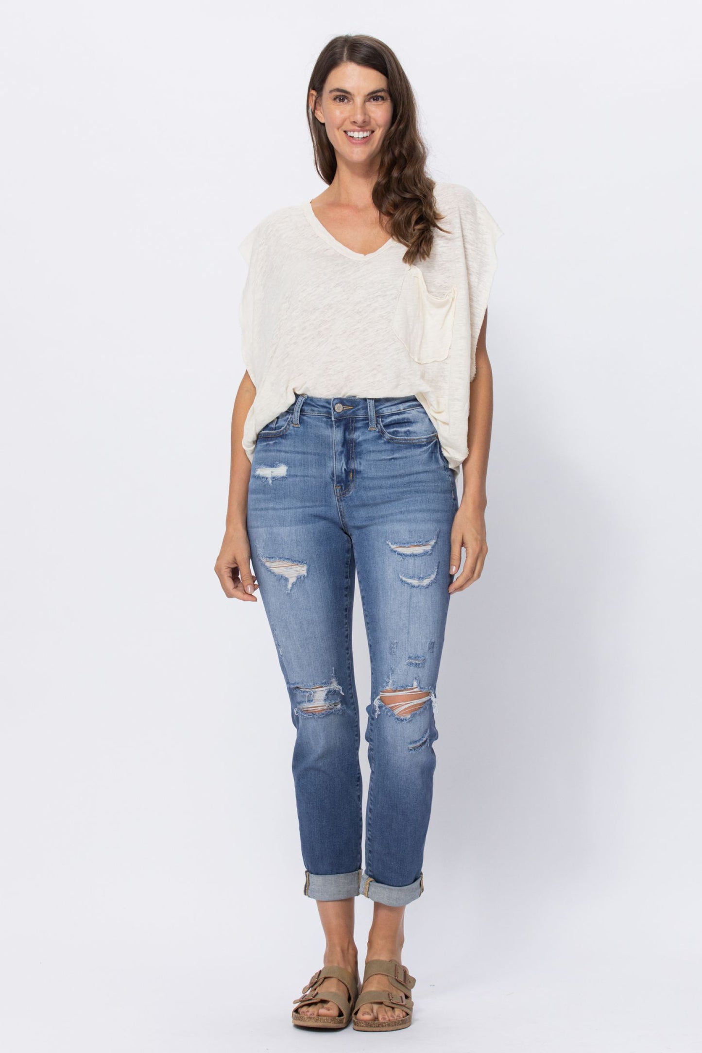 Judy Blue Mid Rise Jeans