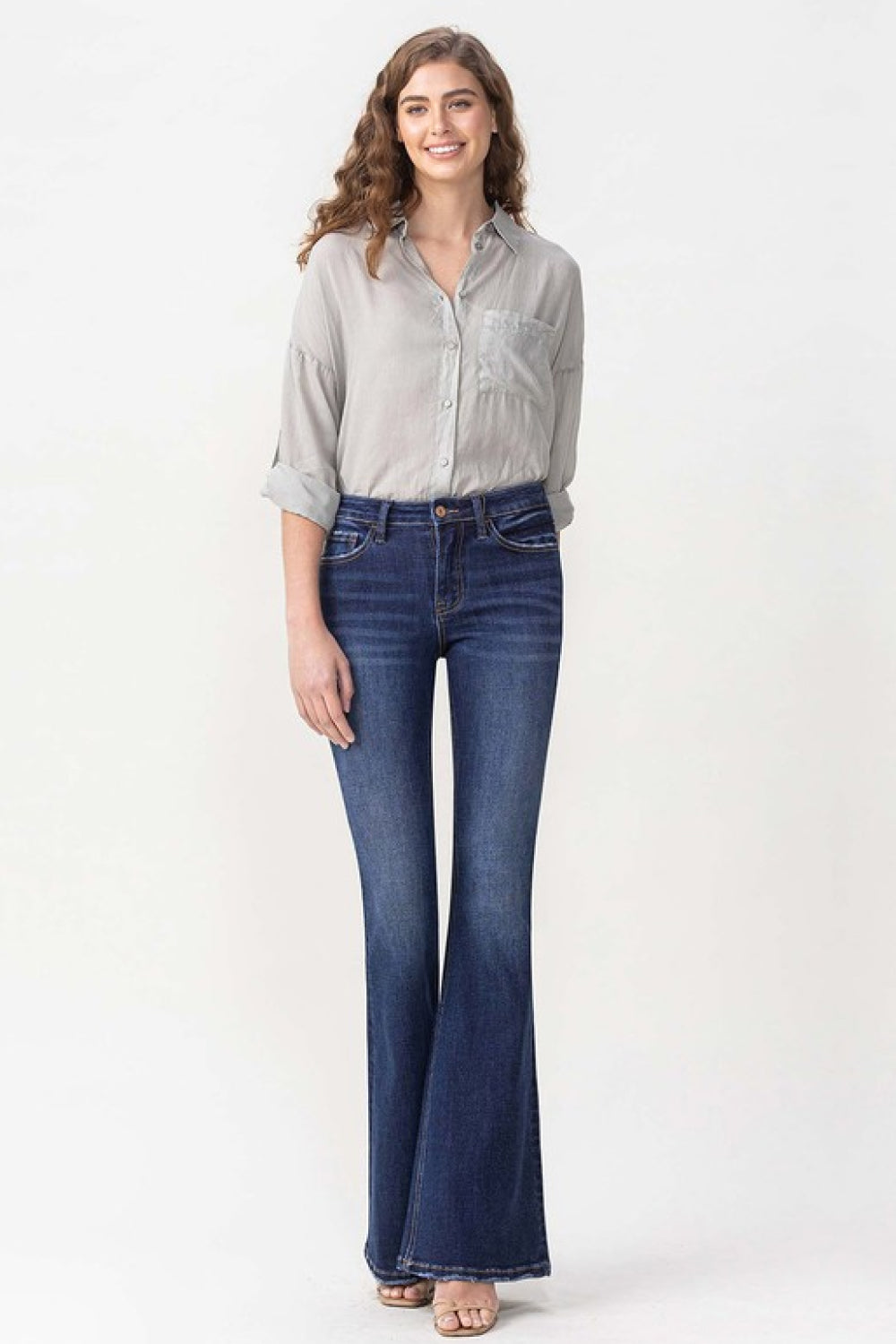 Lovervet Joanna Midrise Flare Jeans