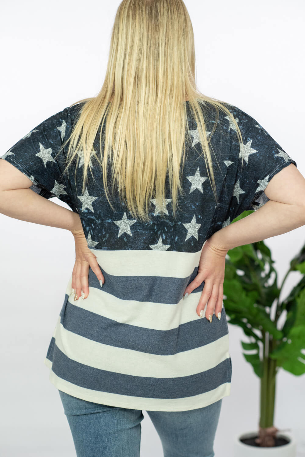 Home of the Brave Flag Print Tee